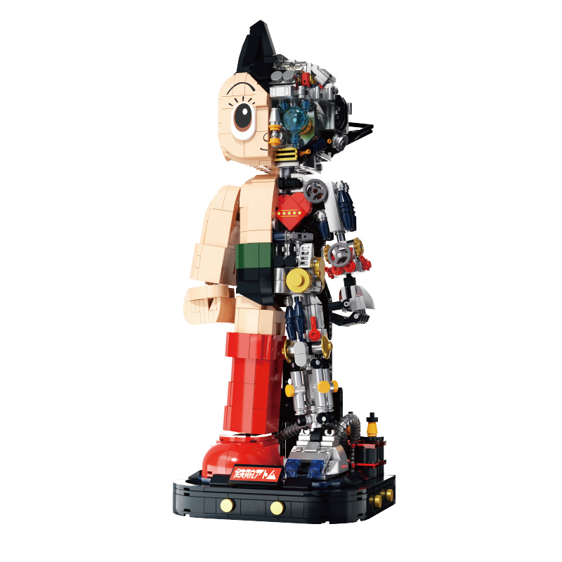 {With Original Box}Pantasy 86203 Movie & Game Bricks Astro Boy Mechanical Clear Ver Toys Building Blocks Ship To 3-7 Days Delivery.