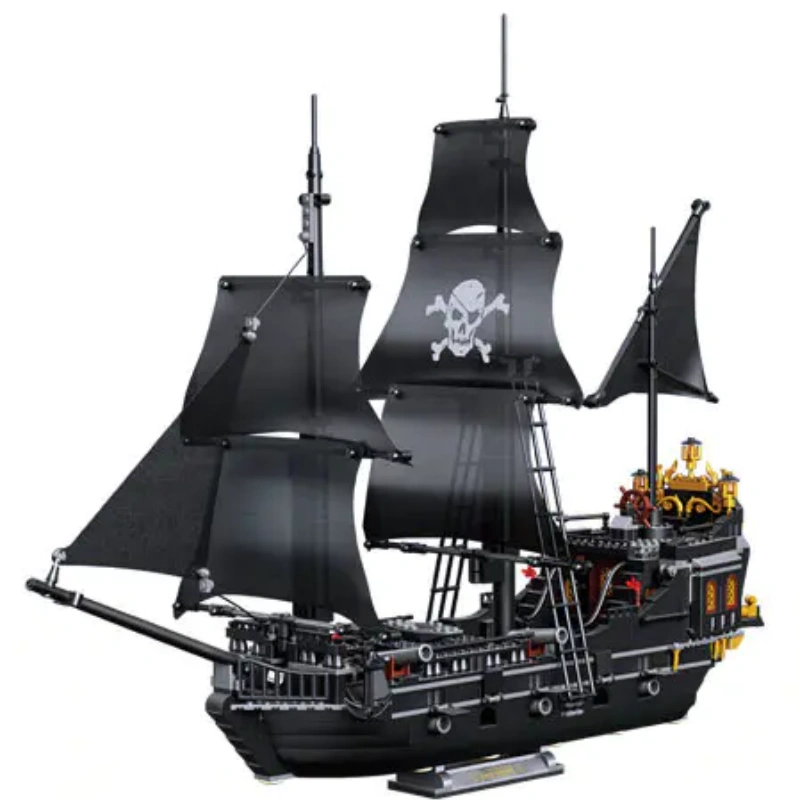 [Mini Micro Bricks] ZHEGAO 653000 Black Sorcerer Pirates Historical