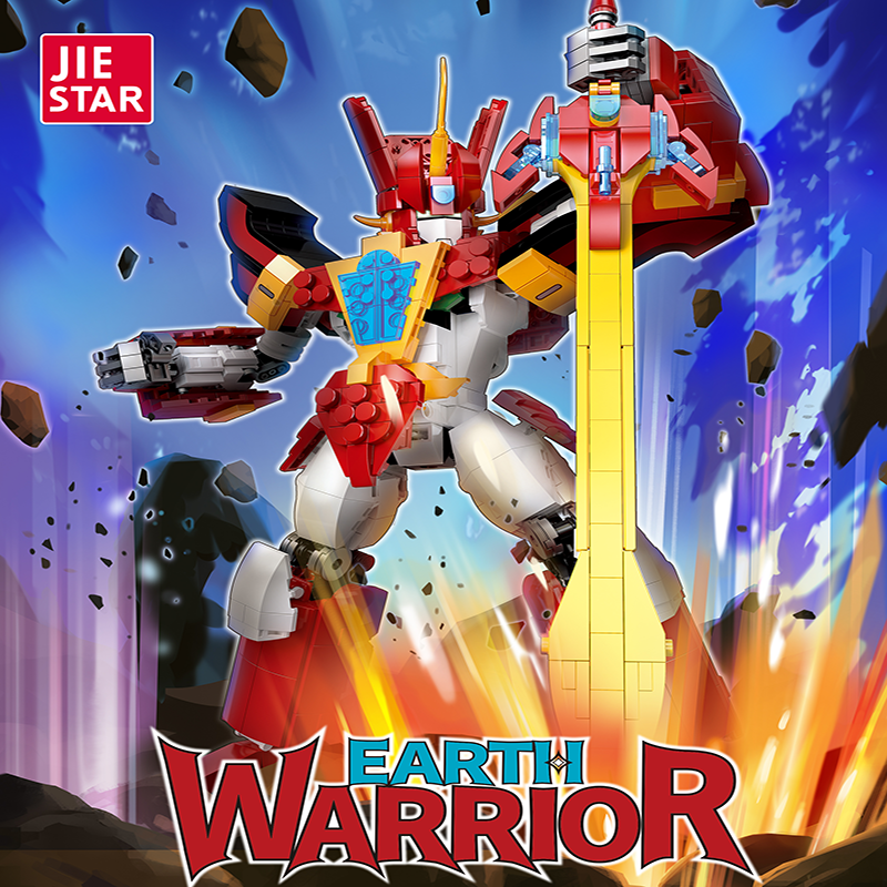 JIESTAR 58033 Earth Warrior Movie & Game