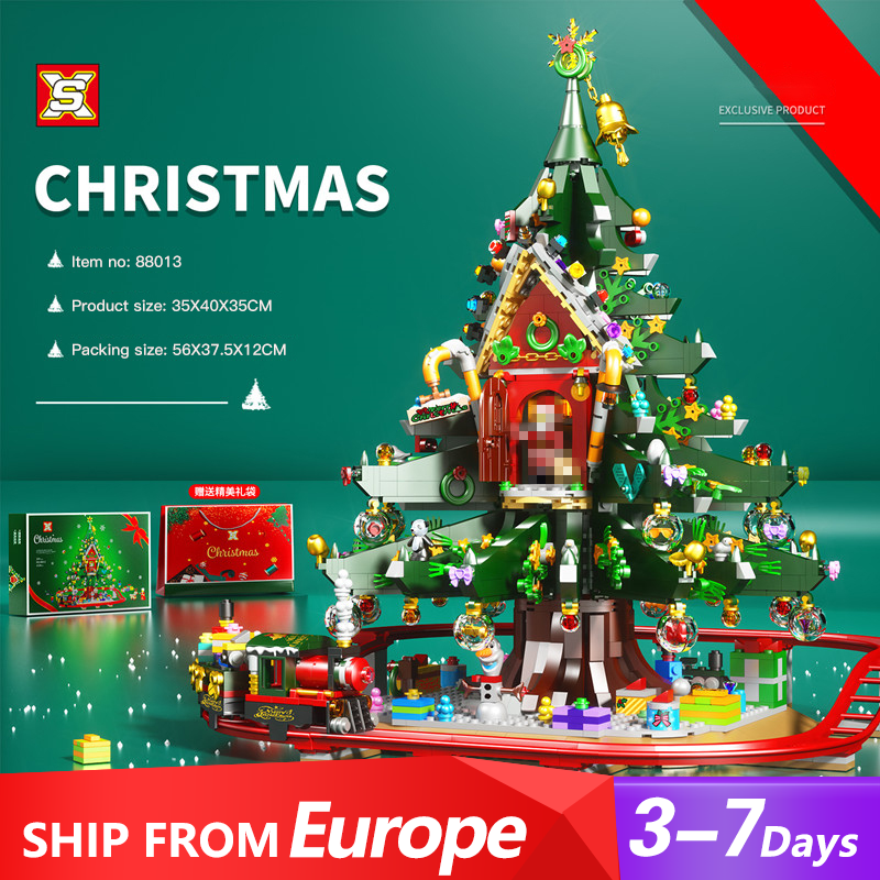 SX88013 Christmas Tree House Creator Europe Warehouse Express