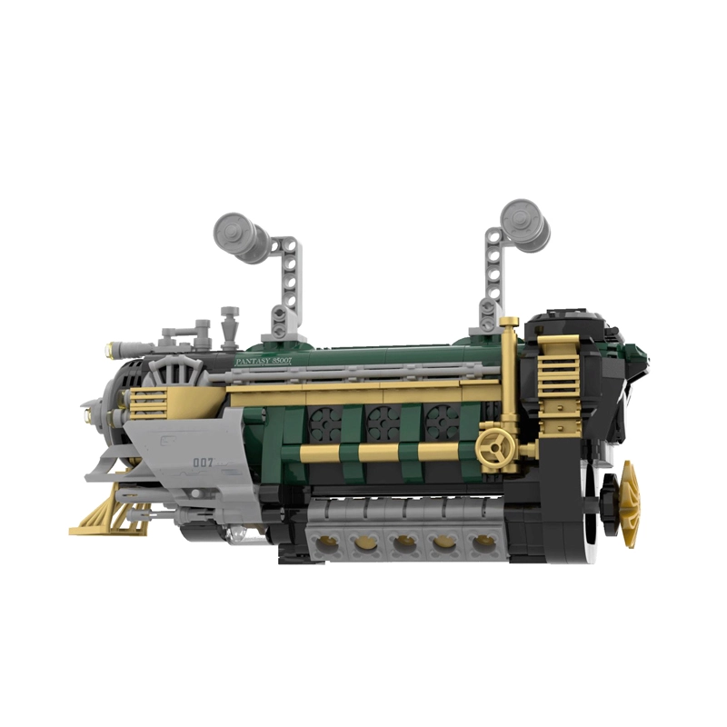 Pantasy 85007 Steampunk Train Station Modular Buildings