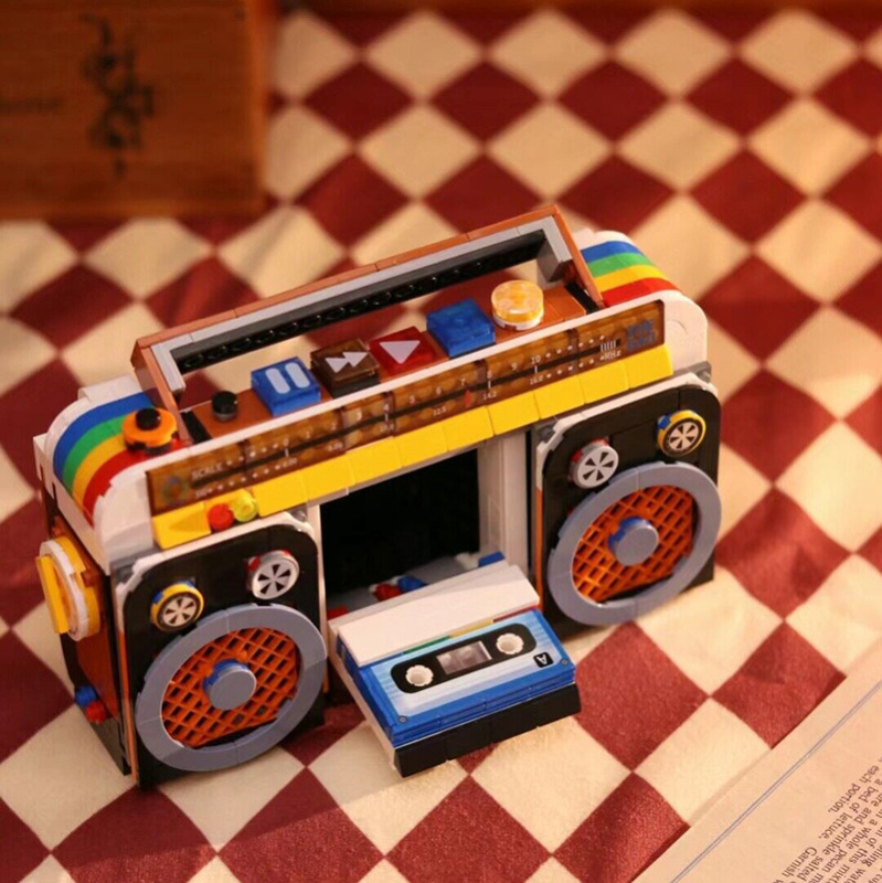 [Mini Micro Bricks] ZHEGAO 662018 Back To The 1990's Radio Other