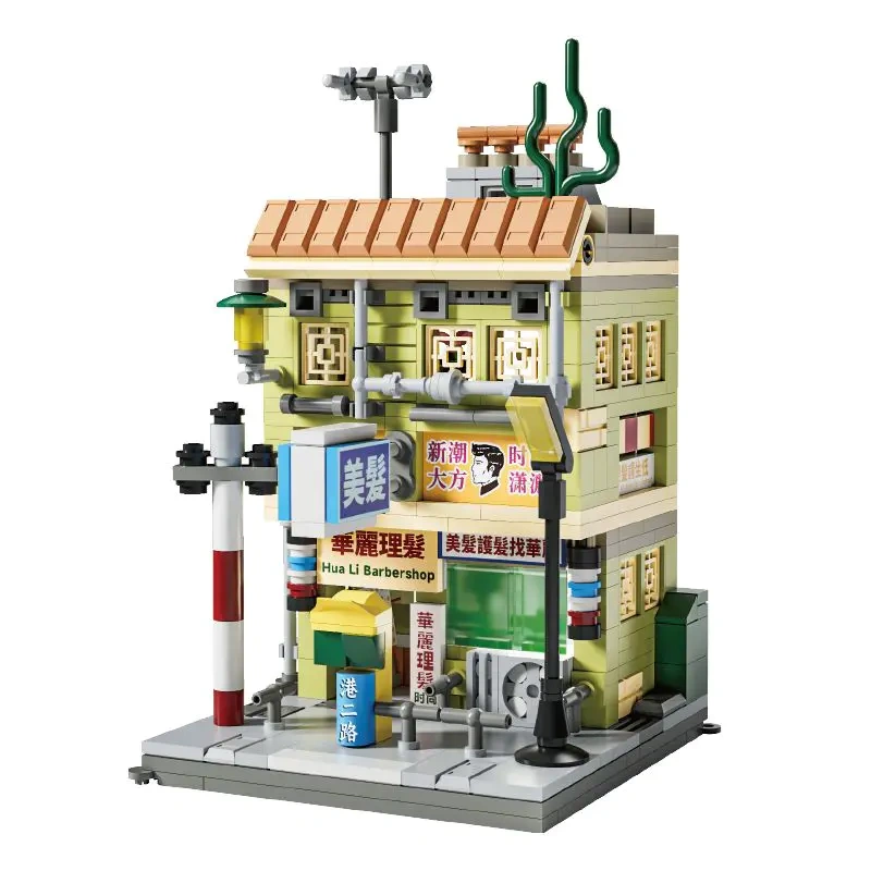 Welleadz 6101-6104 Old Time Street Scene Modular Building