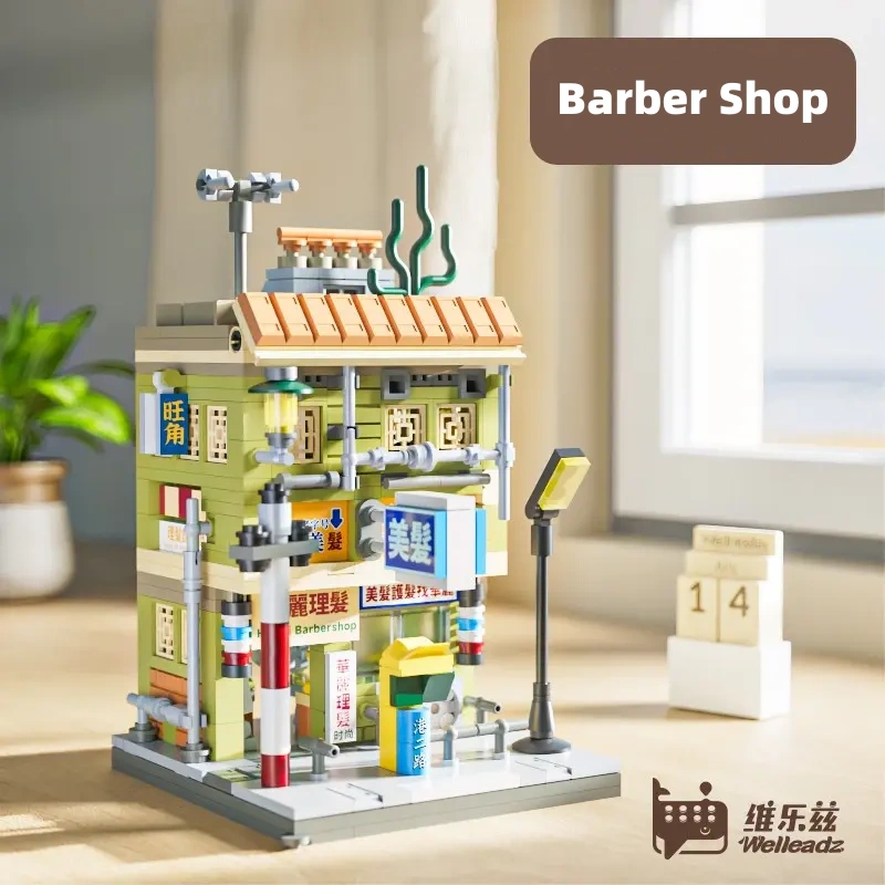 Welleadz 6101-6104 Old Time Street Scene Modular Building