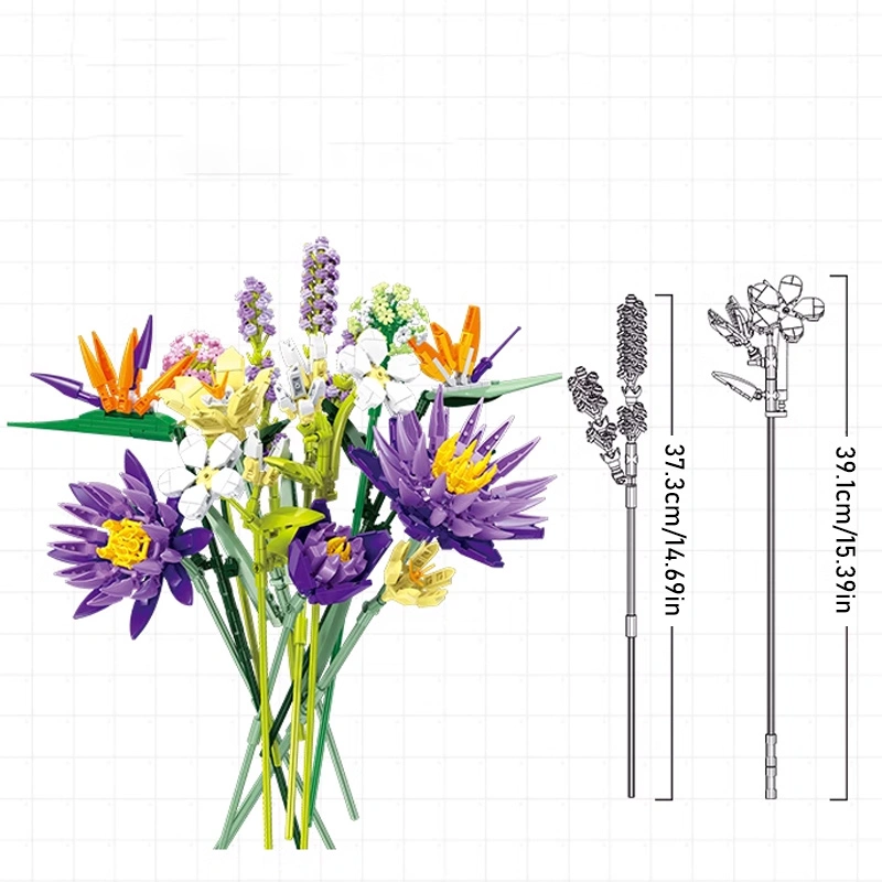 JIESTAR JJ9046 Tropical Flower Bouquet Creator