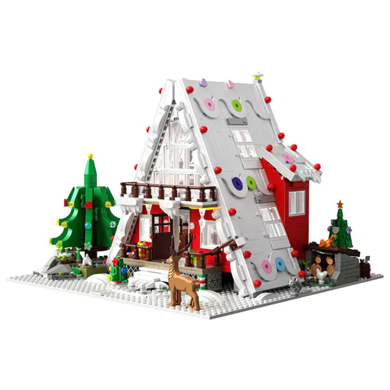 [Mini Micro Bricks] ZHEGAO 613001 Artistic Chalet Creator Seasonal Christmas