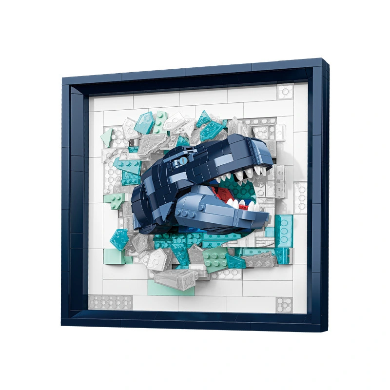 JAKI JK5302 Glacier Adventure Stereoscopic Dinosaur Painting Art and crafts