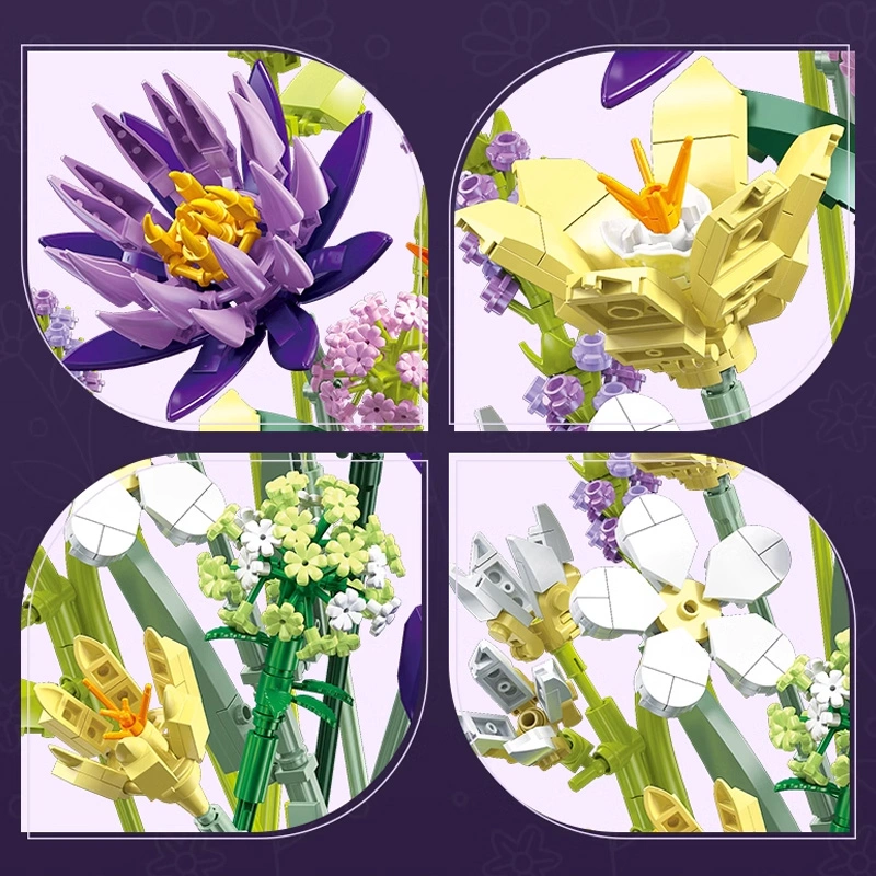 JIESTAR JJ9046 Tropical Flower Bouquet Creator