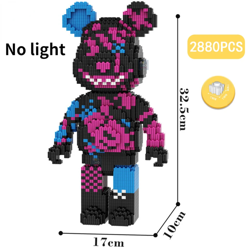 [Mini Nano Brick] MBLOCKS 32cm Cartoon Bearbrick Collection 2