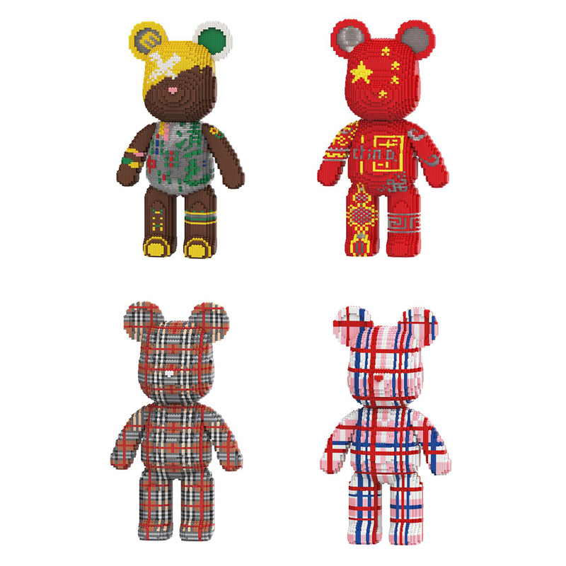 [Mini NANO Brick] MBLOCKS M77 Series 55cm Bearbrick Cartoon Creator