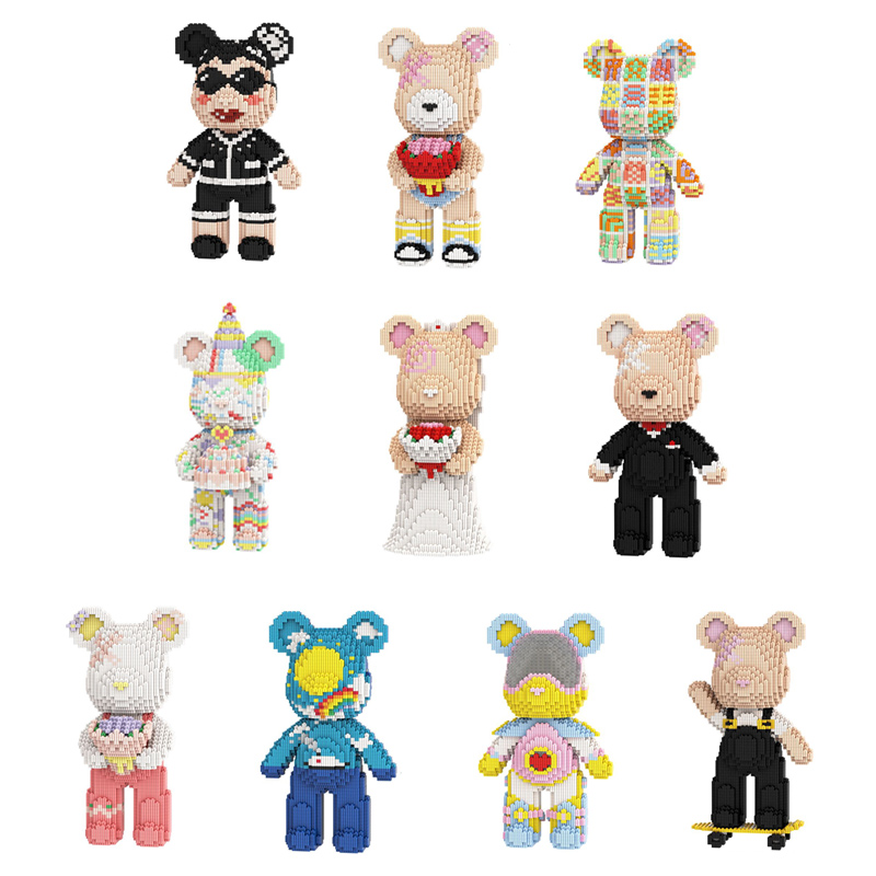New 400% Bearbrick Action & Toy Figures BearBricks Figure Bears Cos The  Joker Brick Doll PVC Toy Brinquedos Anime 28CM From Huagou, $19.3 |  DHgate.Com