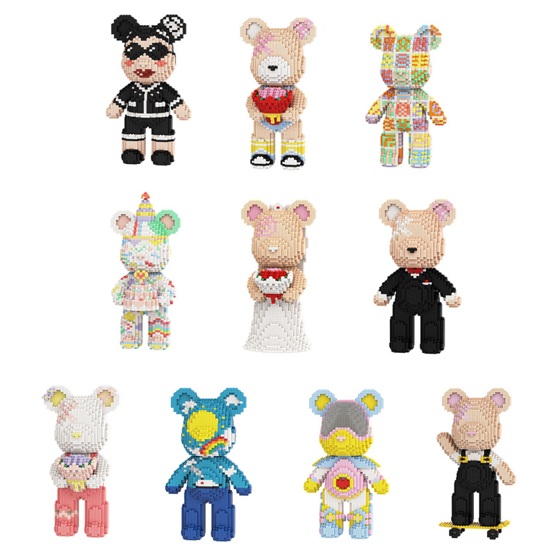 [Mini Nano Brick] MBLOCKS M66 Series 32cm Cartoon Bearbrick