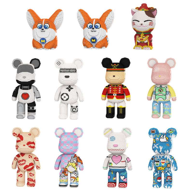 Bearbrick 1000 70cm Gift Figure Anime Bearbrick Retail Price Kawai Toys  Hobbies Dolls Game Cute Bearbricks 1000 Big Size Funny - Action Figures -  AliExpress