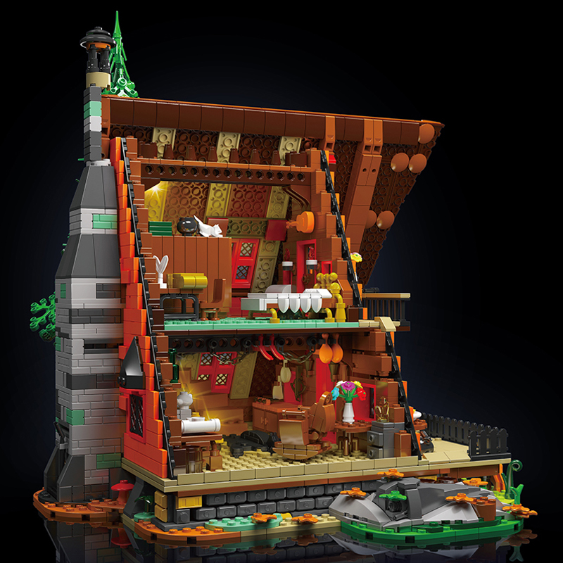 Mould King 16053 Cabin In The Woods Modular Buildings Creator Expert Europe Warehouse Express