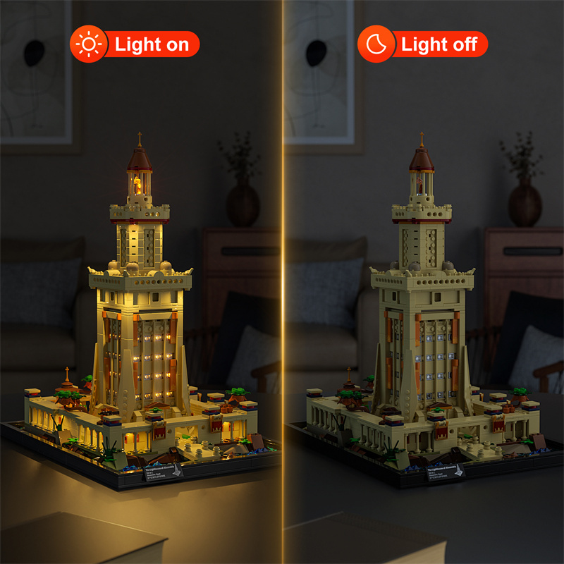 Funwhole F9008 The Lighthouse of Alexandria Creator Expert Europe Warehouse Express