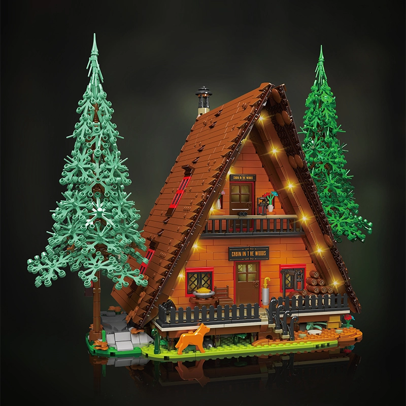 Mould King 16053 Cabin In The Woods Modular Buildings Creator Expert Europe Warehouse Express