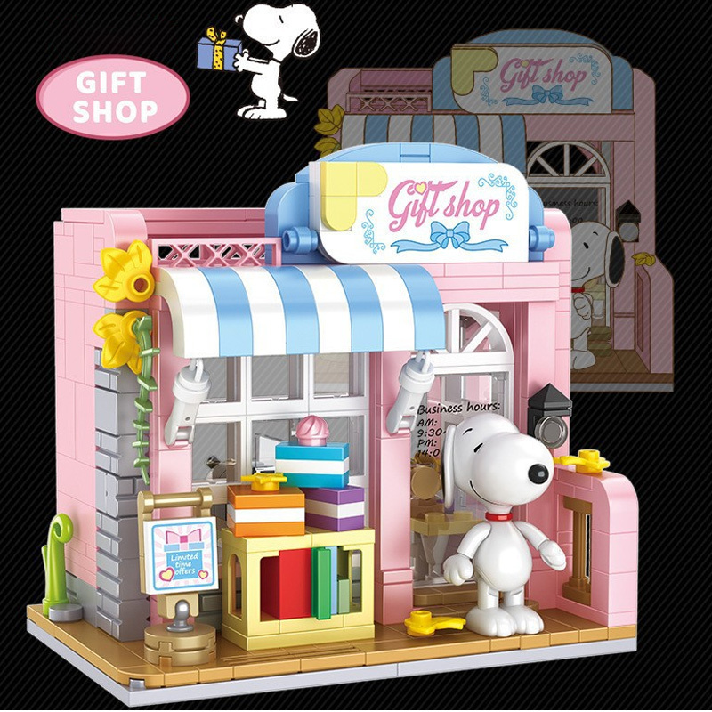 CACO S015 Peanuts Snoopy Gift Shop Movie & Game