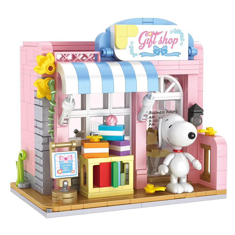 CACO S015 Peanuts Snoopy Gift Shop Movie & Game