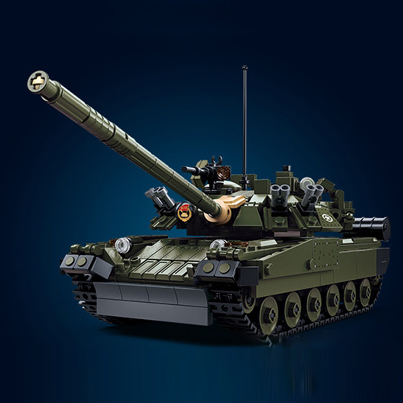 Sluban M38-B1178 T-80BVMS Main Battle Tank Military