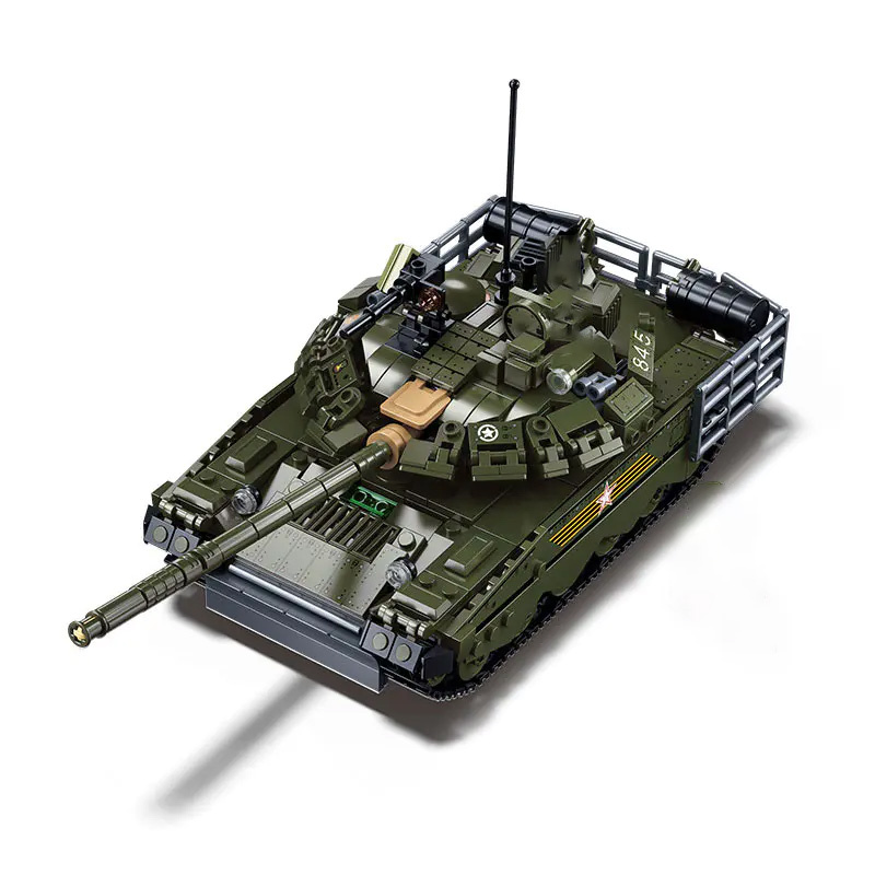 Sluban M38-B1178 T-80BVMS Main Battle Tank Military