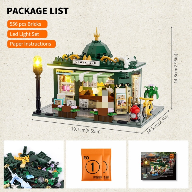 FUNWHOLE 9023 Newsstand Modular Buildings