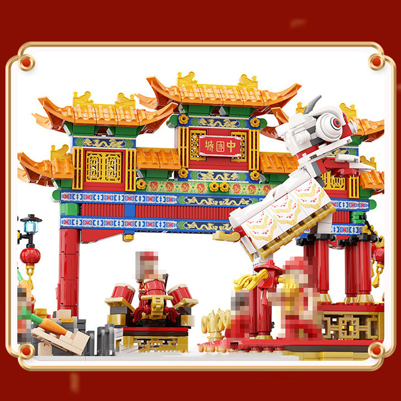 WANGE 5234 Chinatown Creator Expert Modular Buildings