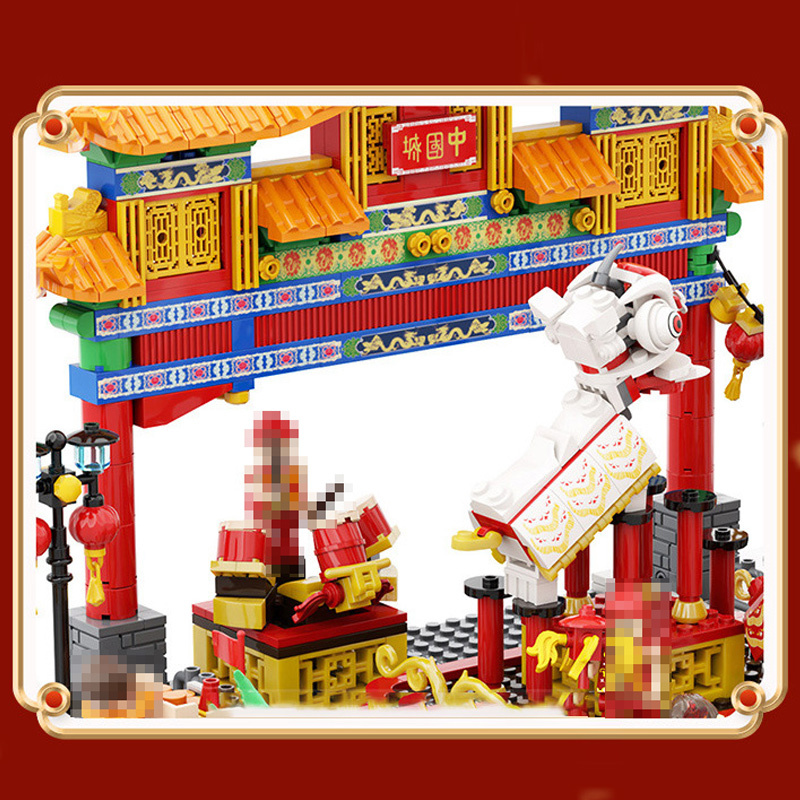 WANGE 5234 Chinatown Creator Expert Modular Buildings