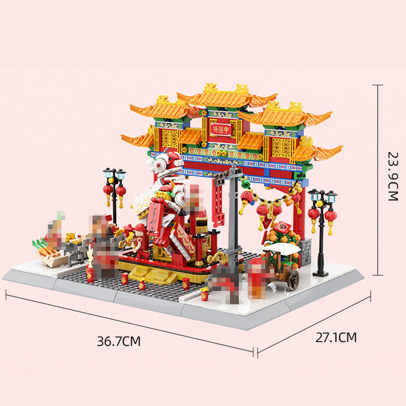 WANGE 5234 Chinatown Creator Expert Modular Buildings