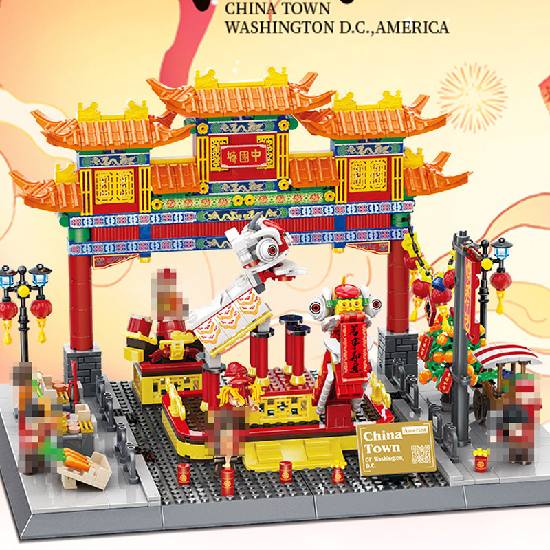 WANGE 5234 Chinatown Creator Expert Modular Buildings