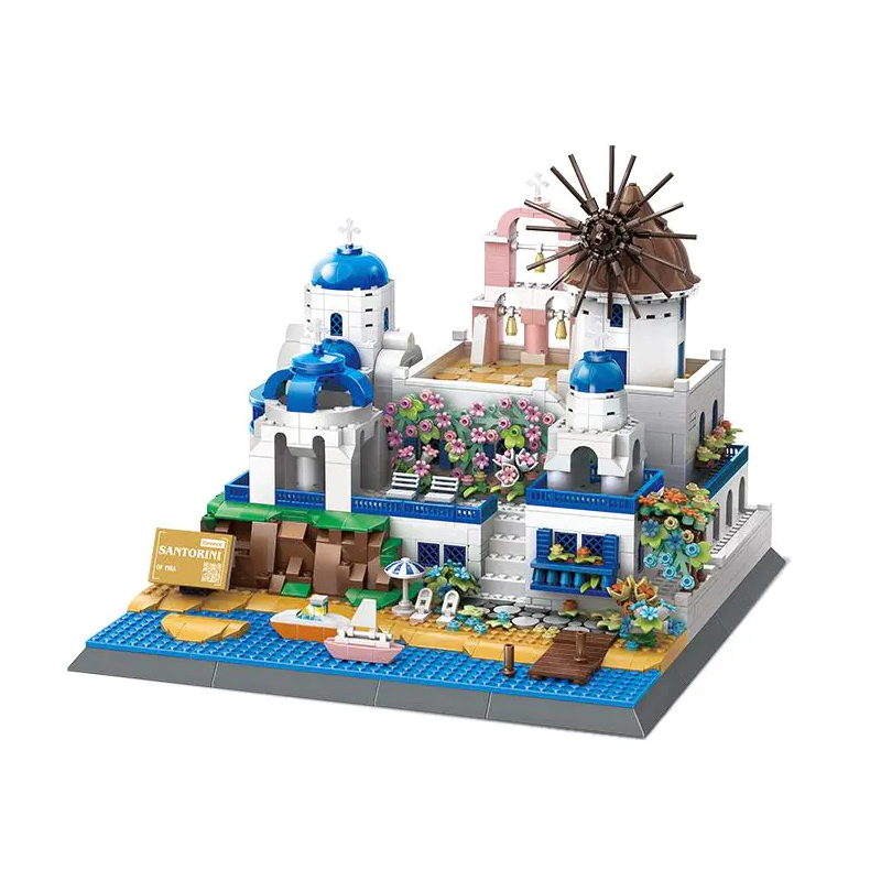 WANGE 6230 Santorini Creator Expert Modular Buildings