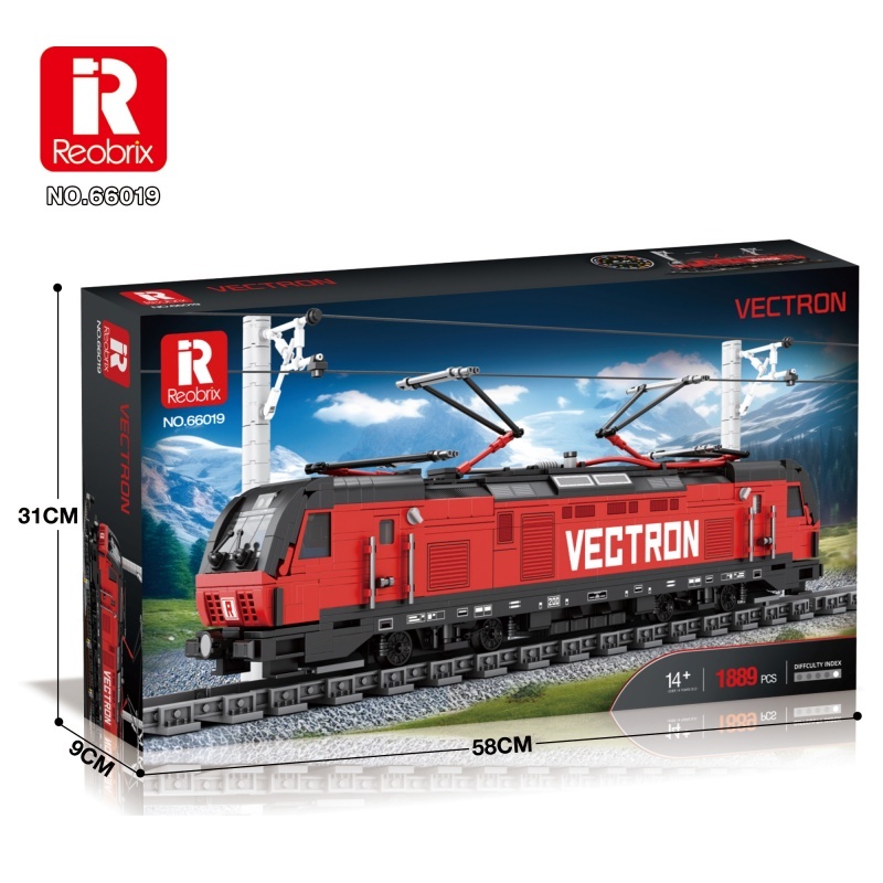 [Pre-Sale] Reobrix 66019 Vectron European electric passenger trains Technic