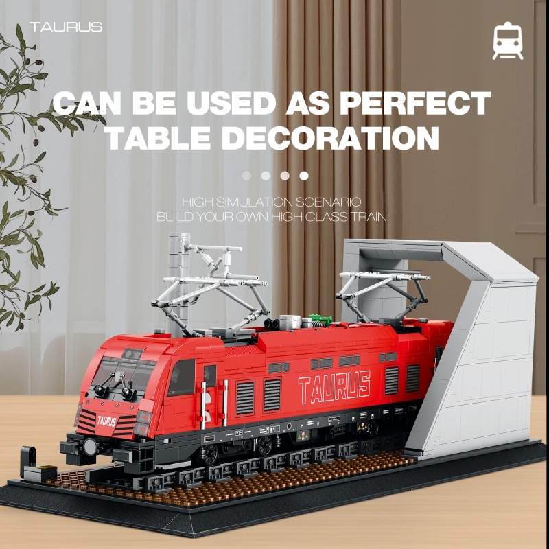 [Pre-Sale] Reobrix 66020 European electric passenger trains Technic