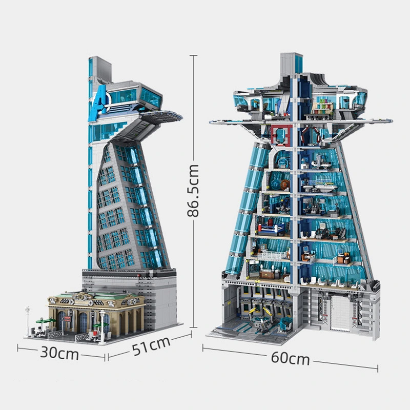 TAIGE 55120 Super Hereos Avengers Tower Hero