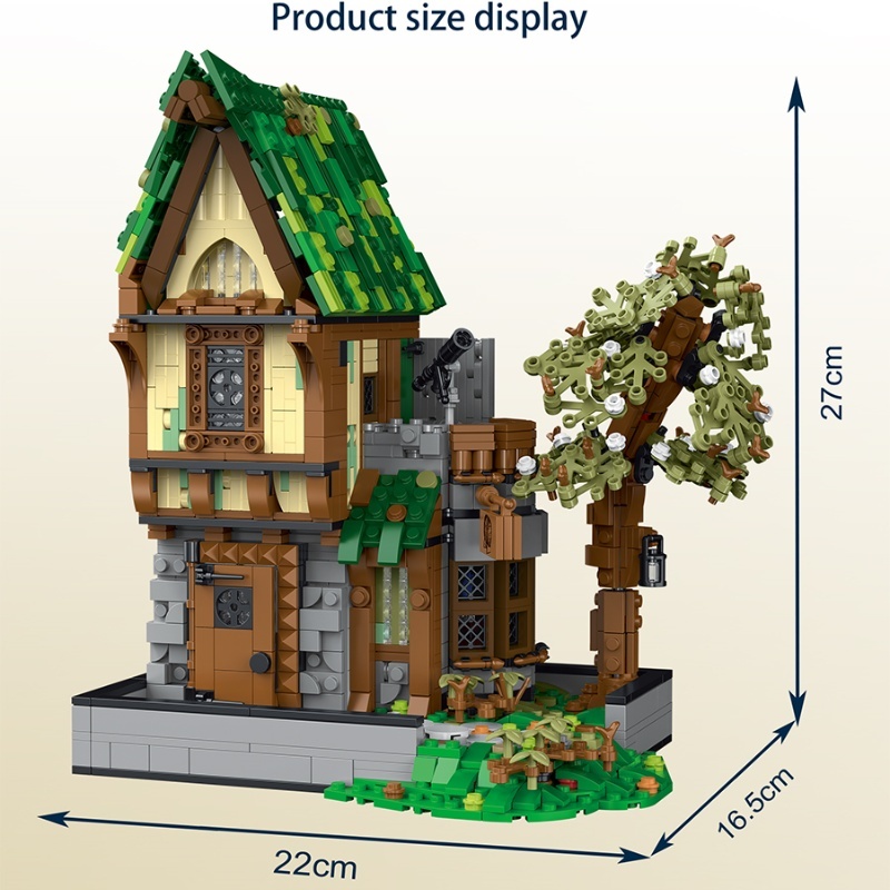 [Pre-Sale] XMORK 033033 Medieval tavern Modular Buildings Creator