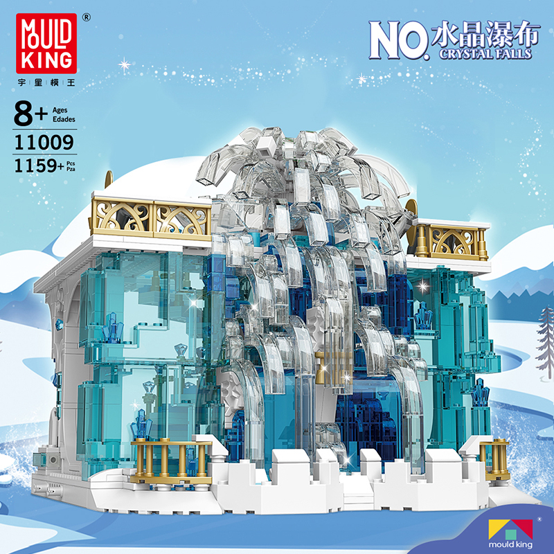 MouldKing 11009 Crystal Falls Modular Buildings