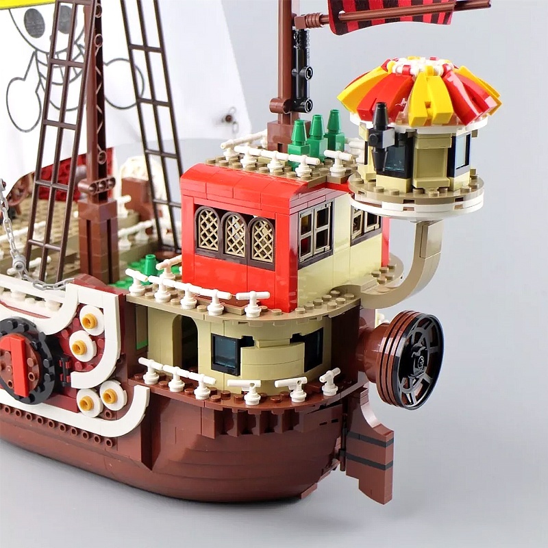 SY6298 Voyager King: A Thousand Sunny pirate ship Movie & Game