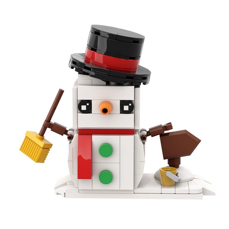 GOBRICKS A0613Y01-Y03 Christmas Square