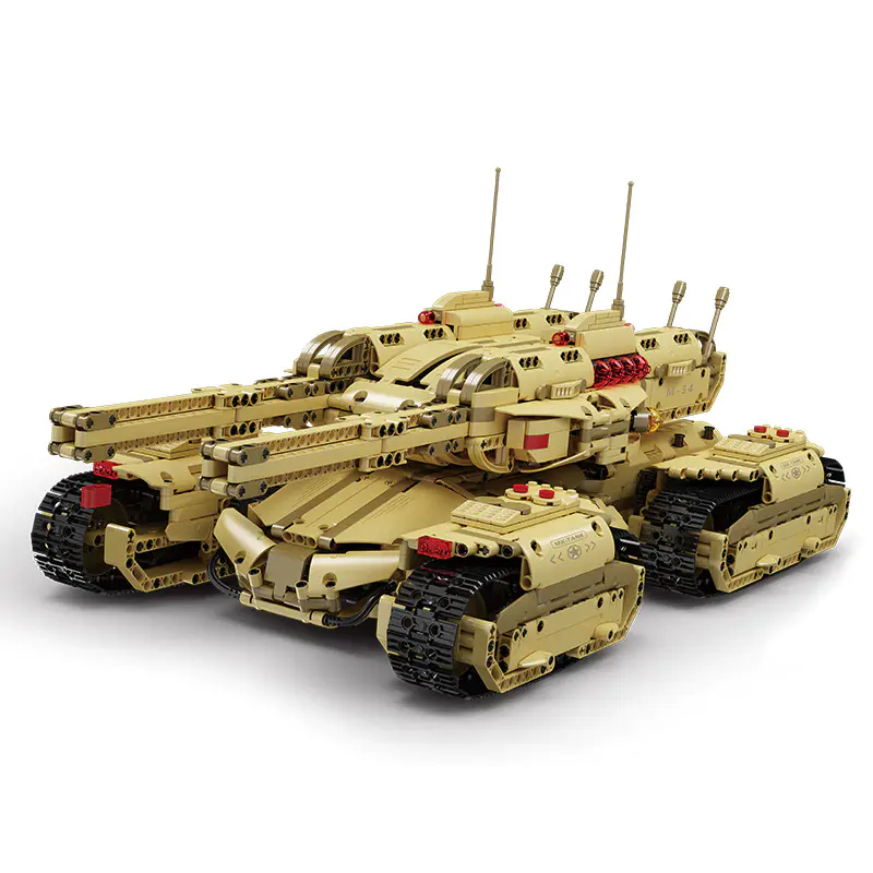 [With Motor] Mould king 20011 Mammoth Tank Technic