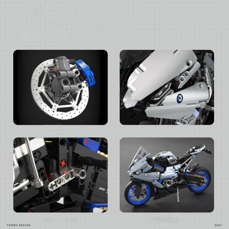 TUOMU T3007 Heavy duty SR1000 motorcycle Technic