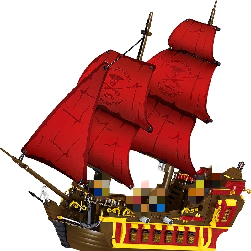 ZHEGAO 982001-982006 Pirate ship Technic