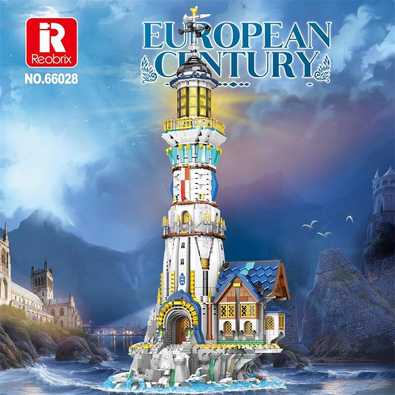 Reobrix 66028 European Century Lighthouse Modular Buildings Creator Expert