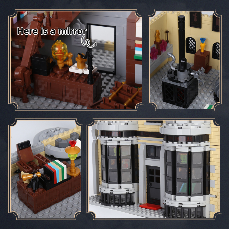 Mould King 16038 Magic Wand Shop Harry Potter Movie & Games