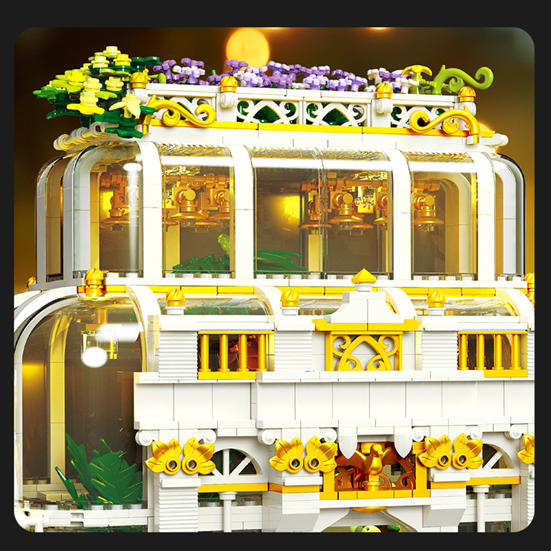 JIESTAR JJ9044 Neoclassical Botanical Garden Modular Buildings