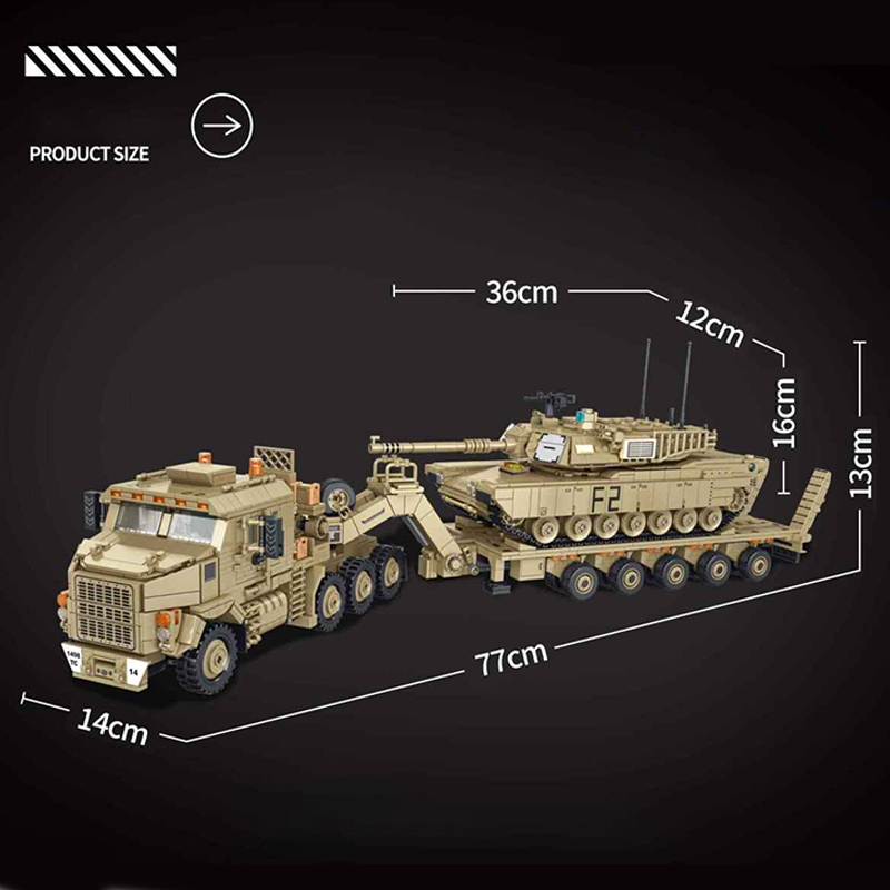 [Pre-Sale] Panlos 628015  M1070 Armored Vehicle Military  Europe Warehouse Express