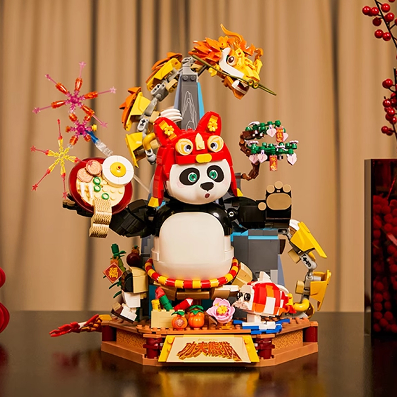 Pantasy 86504 The Kung Fu Panda Dragon Warrior Chinese Culture