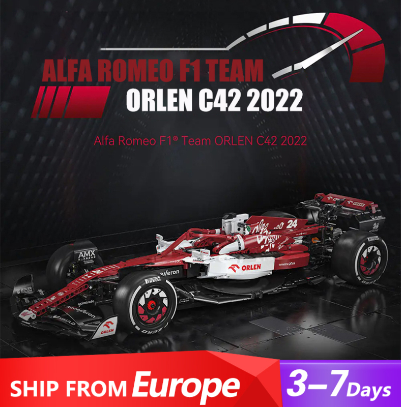 [Pre-Sale] CaDa C64005 Alfa Romeo F1 Team ORLEN C42 2022 Technic Europe Warehouse Express