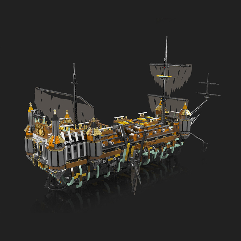 Mould King 13188 Mary Pirate Ship Movie & Game