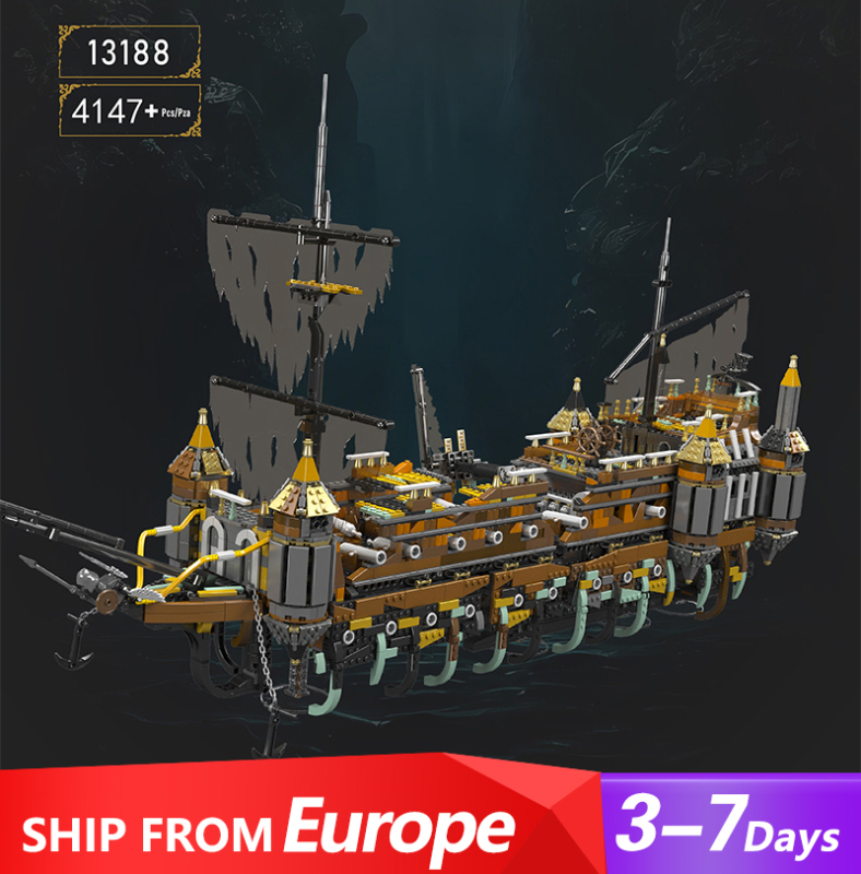 Mould King 13188 Mary Pirate Ship Movie & Game Europe Warehouse Express