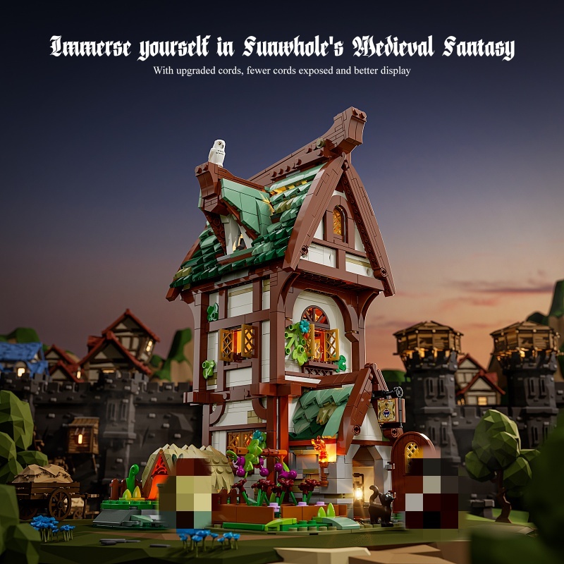 FUNWHOLE F9024 Medieval pharmacy Modular Buildings