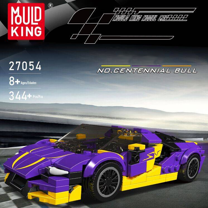 [With Display Box] Mould King Model Car Super Racers Speed Champions Collection 2